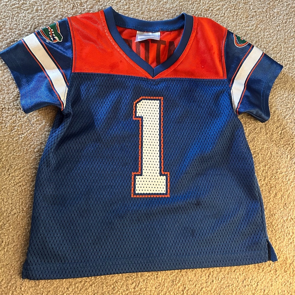 Toddlers Florida gators football jersey